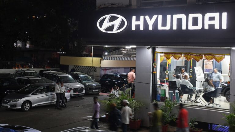 108052382 1729781111369 gettyimages 2179334004 AVaishnav Hyundai logo in Mumbai India 1