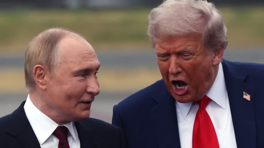108240454 1765452061976 gettyimages 2229609149 USAUS President Trump And Russian President Putin Meet On War In Ukraine At US Air Base In Alaska