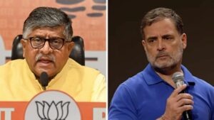 bjp leader ravi shankar prasad and lok sabha lop rahul gandhi