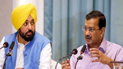 discussions were led by national convenor arvind kejriwal and punjab chief minister bhagwant singh mann