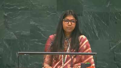 first secretary at indias permanent mission to the un bhavika mangalanandan
