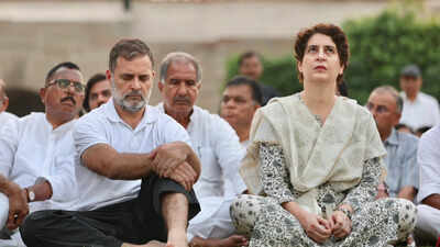 india bloc protest at rajghat