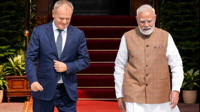 pm modi pm tusk meeting