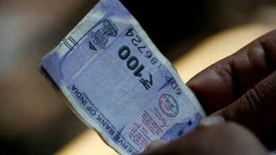 rupee slips 4 paise to 9639 against us dollar