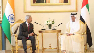 s jaishankar meets sheikh saud bin saqr al qasimi