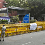 security beefed up in delhi ahead of proposed cjp protest